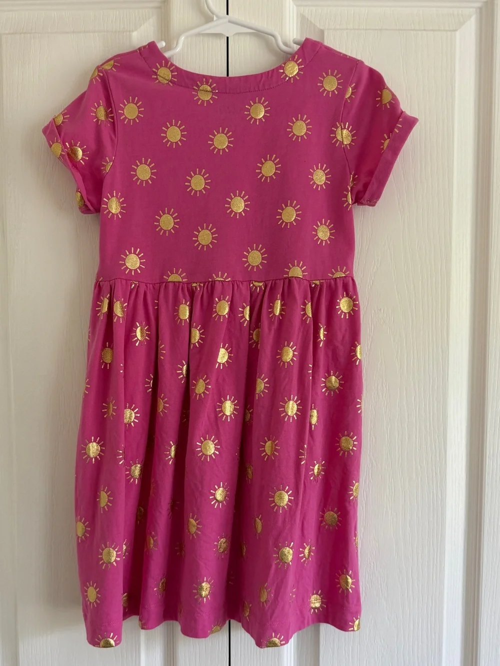 Mini Boden Short Sleeve Jersey Dress 7-8y